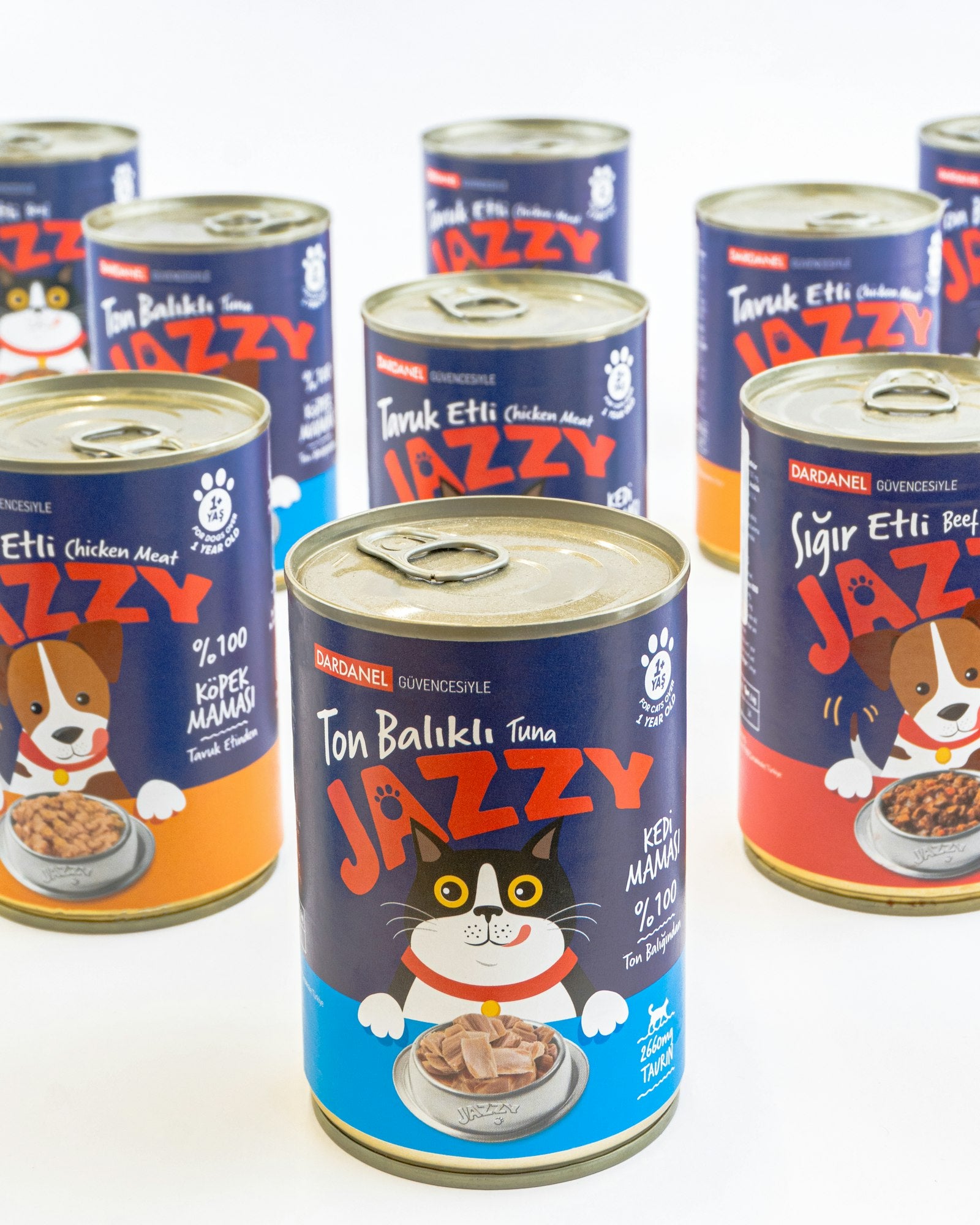 Wet Cat Food Pouch Pack - Tuna & Gravy